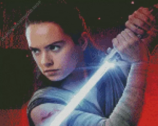 The Last jedi Rey Diamond Painting