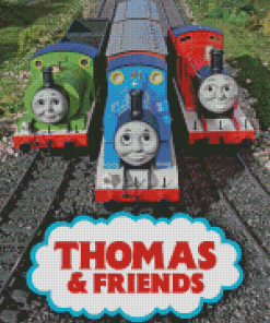 Thomas And Friends Diamond Painting