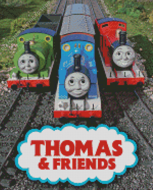 Thomas And Friends Diamond Painting