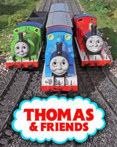 Thomas And Friends Diamond Painting