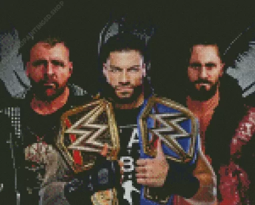 Wwe The Shield Diamond Painting