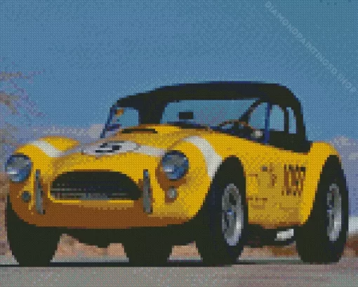 Yellow Cobra 427 Diamond Painting