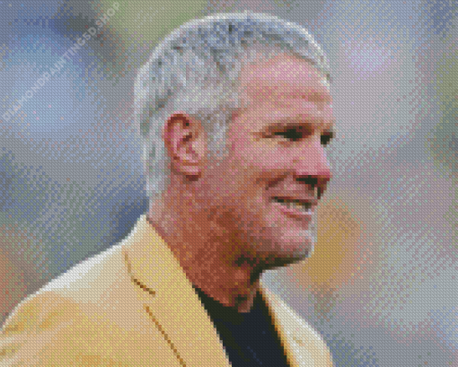 Brett Favre Diamond Painting