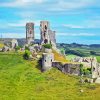 Corfe Castle Diamond Painting