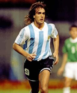 Gabriel Batistuta Diamond Painting