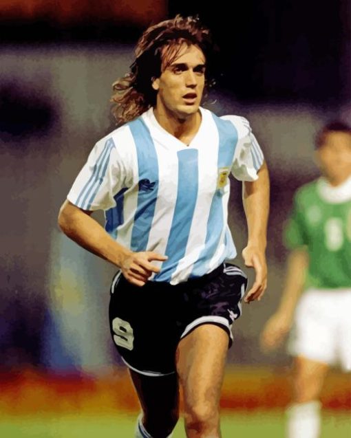 Gabriel Batistuta Diamond Painting