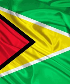 Guyana Flag Diamond Painting