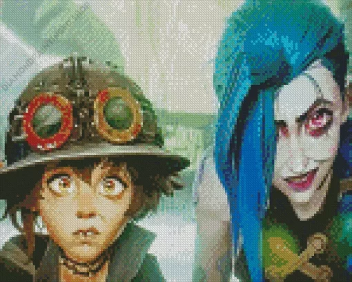 Jinx And Isha Diamond Paintings