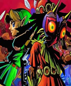 Majoras Mask Diamond Painting