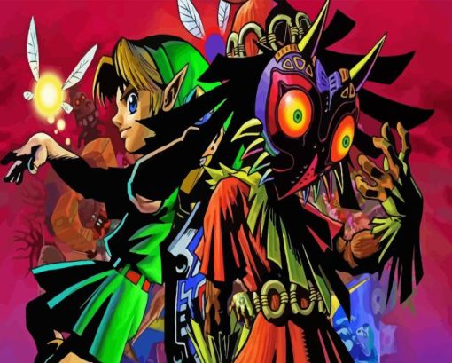 Majoras Mask Diamond Painting