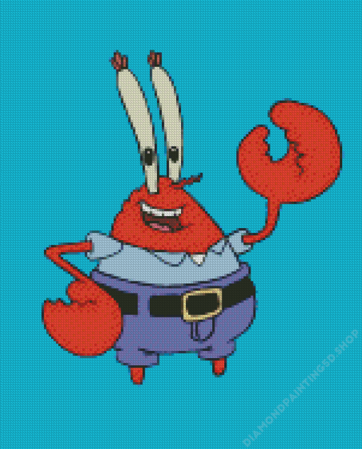 Mr Krabs Diamond Painting