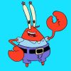 Mr Krabs Diamond Painting