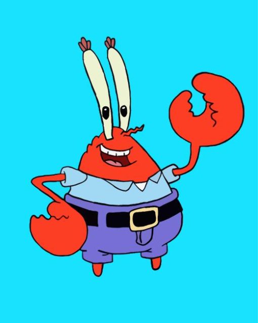 Mr Krabs Diamond Painting