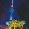 Namsan Tower Diamond Painting