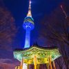 Namsan Tower Diamond Painting