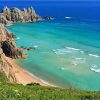 Porthcurno Beach Diamond Painting