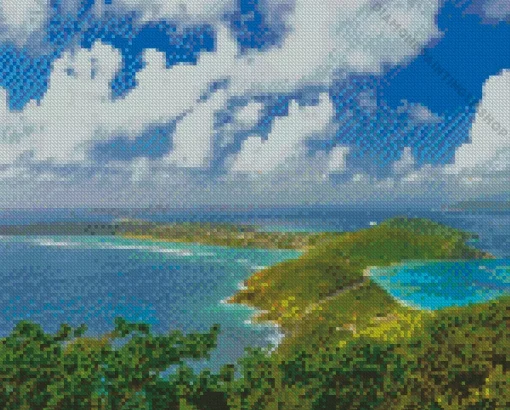 Tortola Virgin Diamond Painting