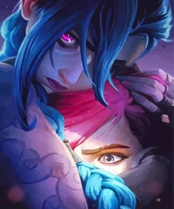 Jinx And Vi Diamond Paintings