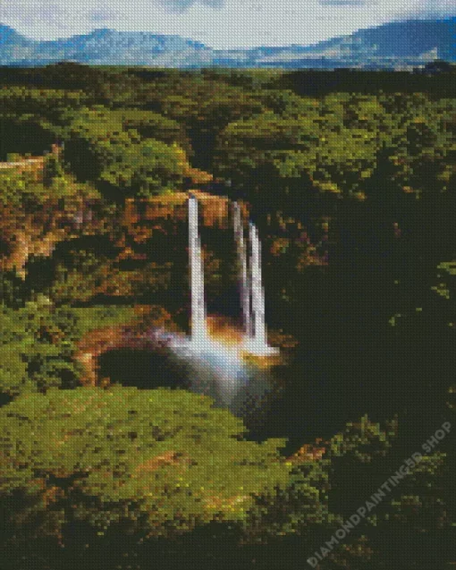 Wailua Falls Diamond Painting