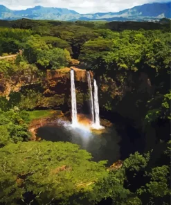 Wailua Falls Diamond Painting