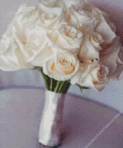 Rose Bride Bouquet Diamond Painting