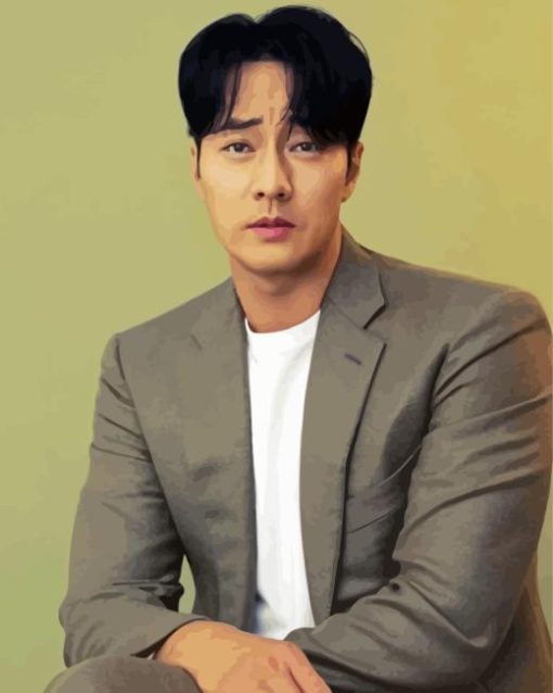 Aesthetic So Jisub Diamond Painting