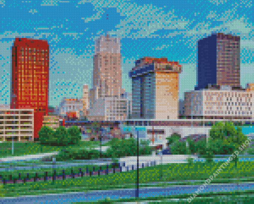 Akron Ohio Diamond Painting