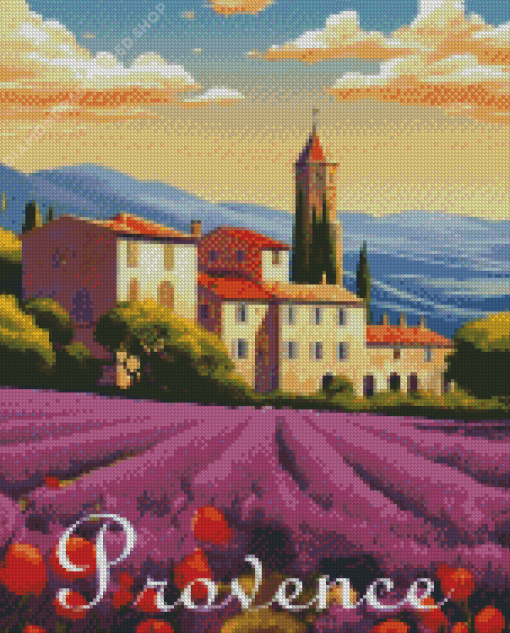 Provence Travel Diamond Painting