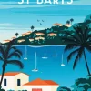 Saint Barts Island Diamond Painting