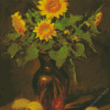 Sunflowers And Lemons Diamond Painting