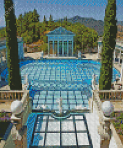 Neptune Pool Diamond Painting