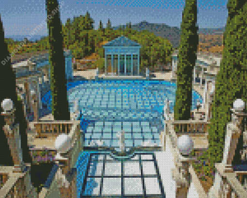 Neptune Pool Diamond Painting