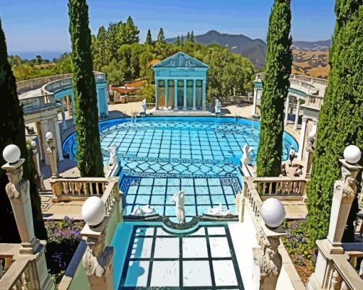 Neptune Pool Diamond Painting