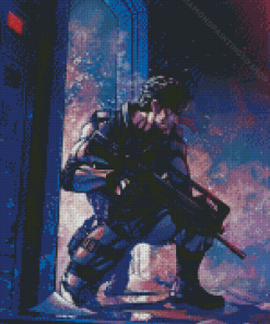 Solid Snake Diamond Painting