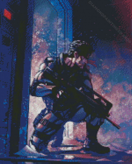 Solid Snake Diamond Painting