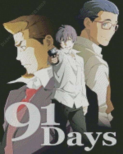 91 Days Crime Anime Diamond Painting