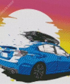 Aesthetic Subaru Wrx Diamond Painting