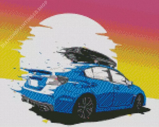 Aesthetic Subaru Wrx Diamond Painting