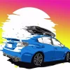 Aesthetic Subaru Wrx Diamond Painting