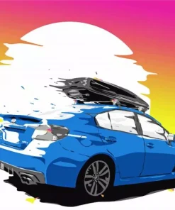 Aesthetic Subaru Wrx Diamond Painting