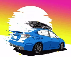 Aesthetic Subaru Wrx Diamond Painting