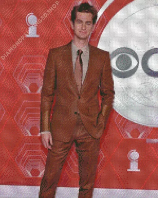 Andrew Garfield On Carpet Diamond Painting