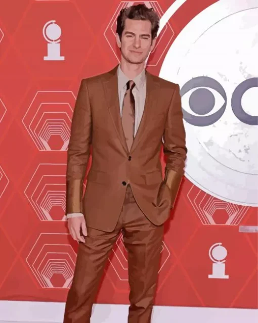 Andrew Garfield On Carpet Diamond Painting