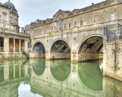 Pulteney Bridge City Diamond Painting