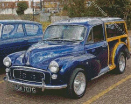 Morris Minor Traveller Diamond Painting