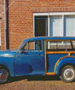 Blue Morris Minor Diamond Painting