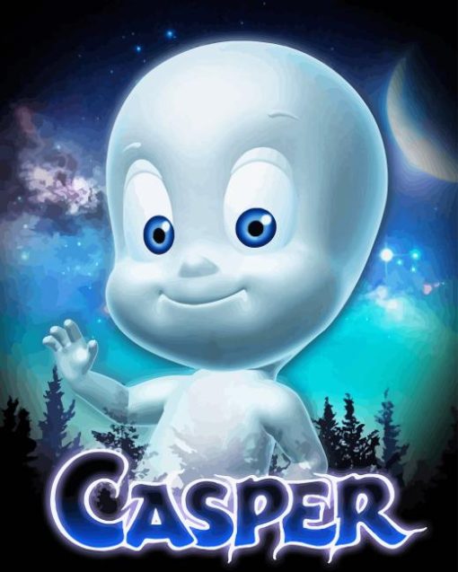 Casper The Friendly Ghost Diamond Painting