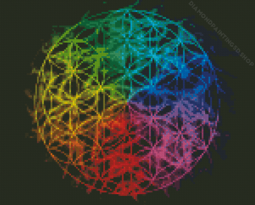 Flower Of Life Diamond Painting