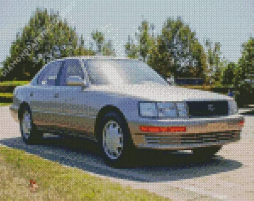 Grey Lexus ls400 Diamond Painting