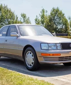 Grey Lexus ls400 Diamond Painting